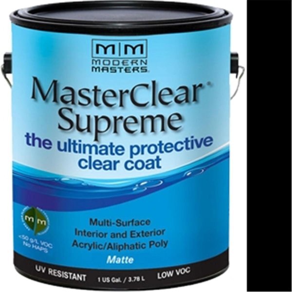 Modern Masters MCS901GAL 1 Gal. Matte Masterclear Supreme Protective Clear Coat MO327261